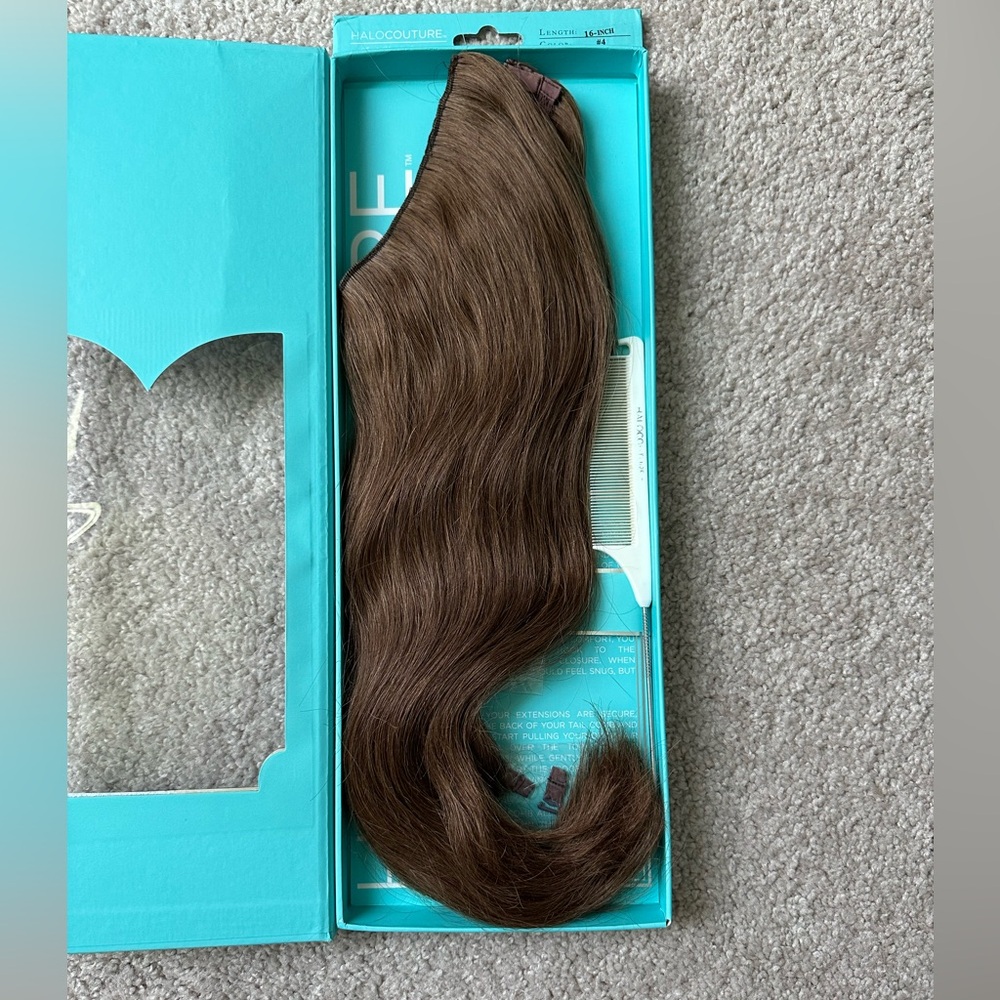 Halo Couture Hair Extensions 16” Color #4